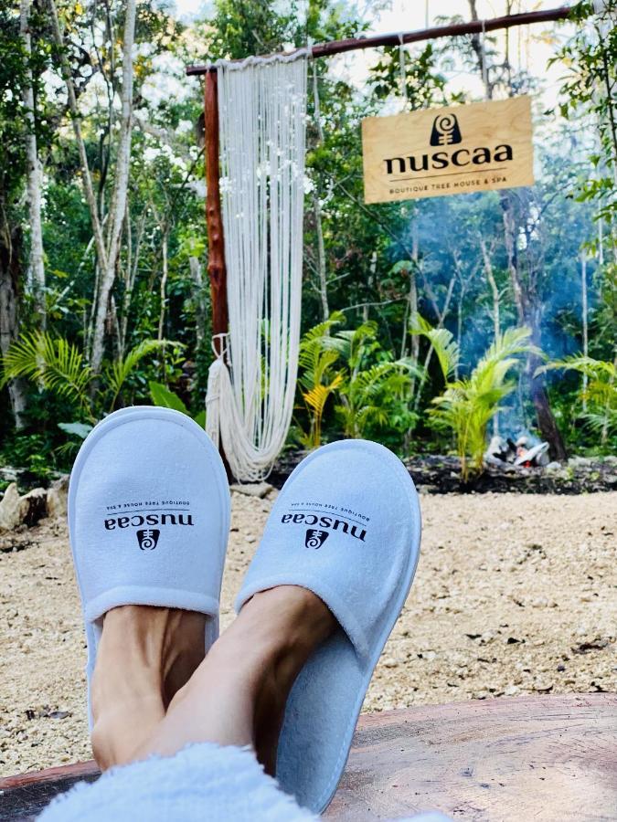Nuscaa Boutique Tree House & Spa Hotel Puerto Morelos Exterior photo